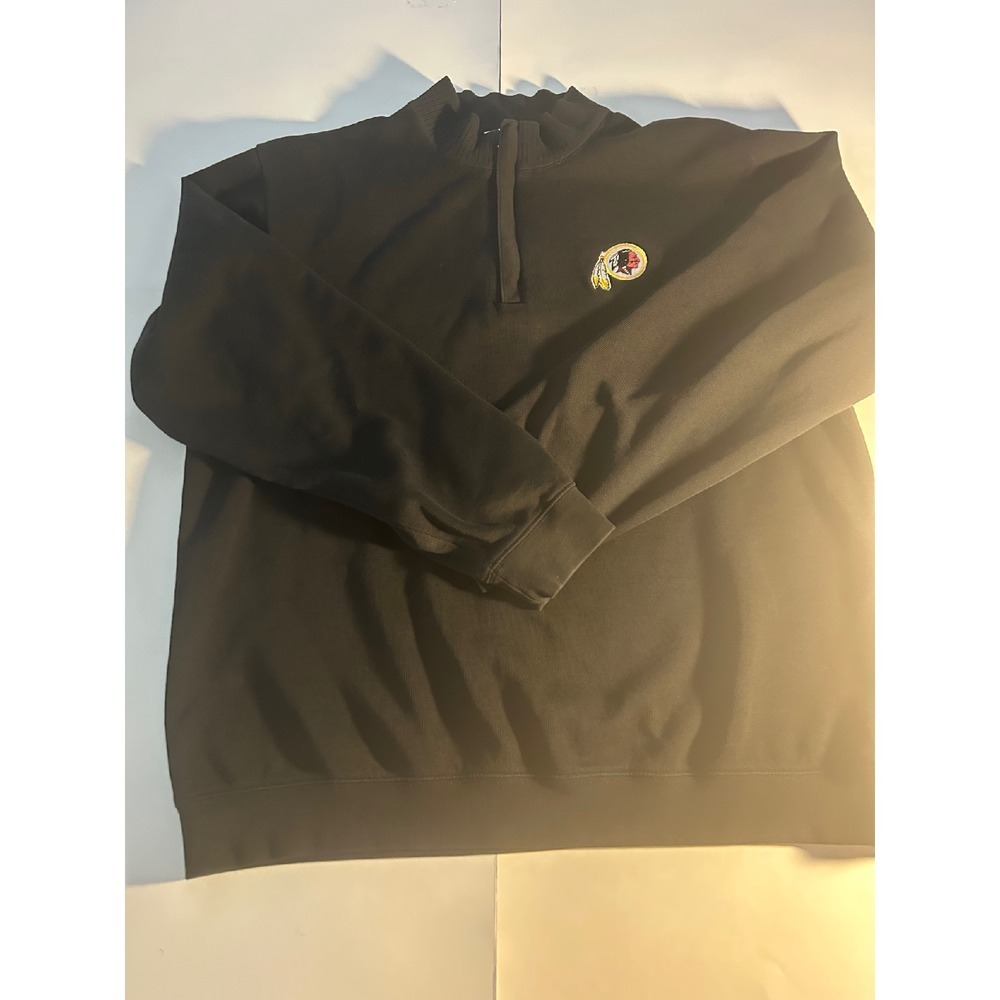 Cutter & Buck Pullover Washington Redskins Half Zip Ribbed XXL